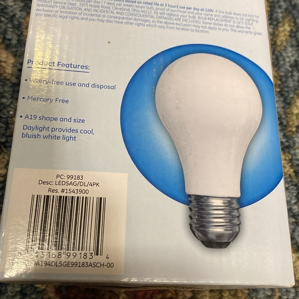 3/$20. Daylight LED Classic Shape Bulbs - Picture 6 of 9